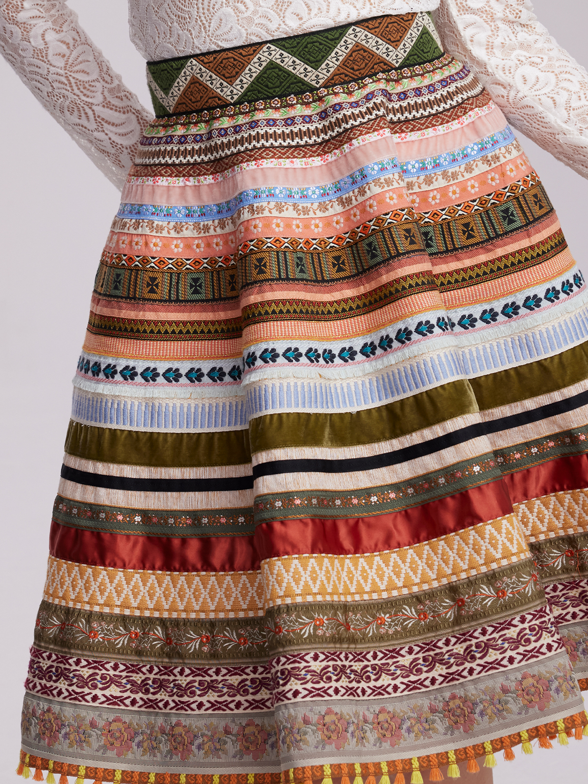 Ein elegantes Dirndl Grün in Aktion