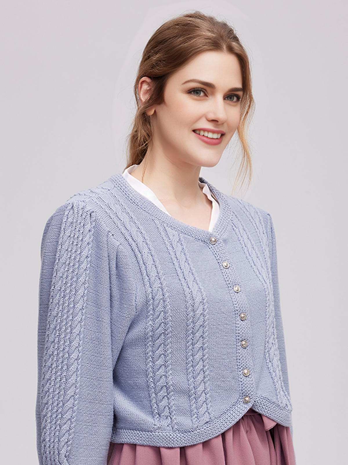 Dirndl Braun Beige