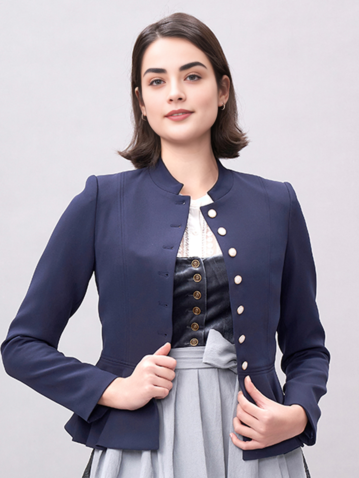 Dirndl Julia in Marineblau